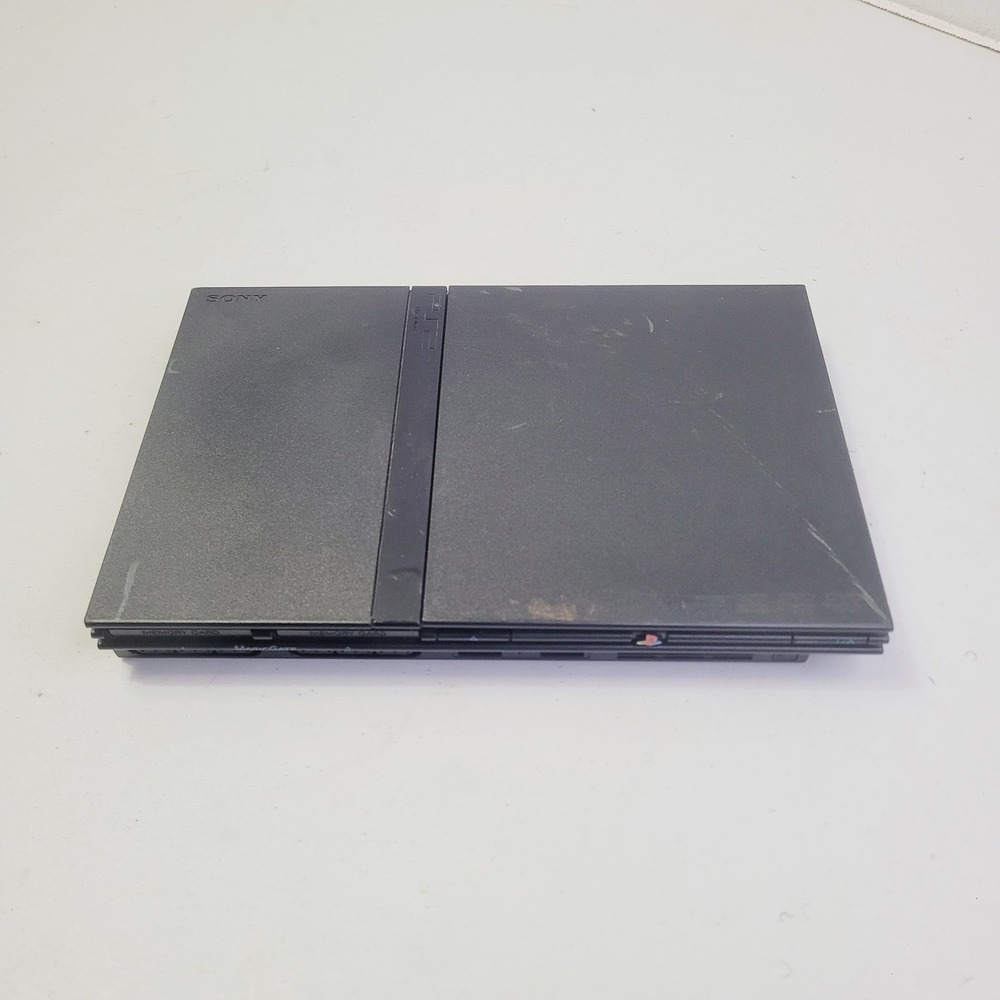Sony PlayStation 2 Slim Console SCPH-77001 Charcoal Black PS2